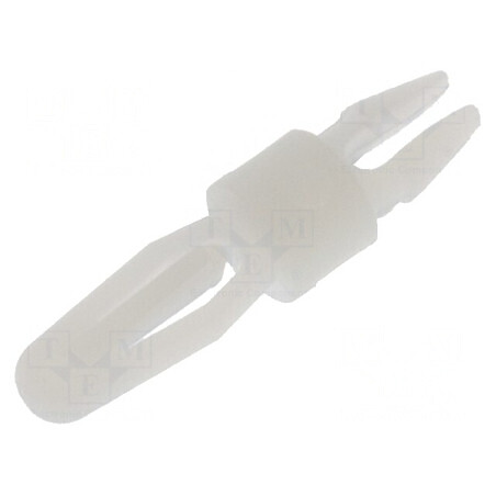 Distanțier PCB poliamidă 3,2mm UL94V-2 clichet naturală | Electronic-mag.ro | Componente Electronice