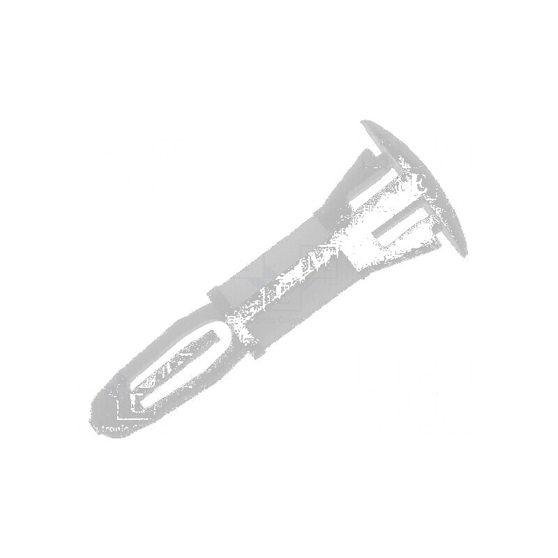 Știft de montare poliamidă 12,7mm clichet Ø2 6mm Ø1 4mm | Electronic-mag.ro | Componente Electronice