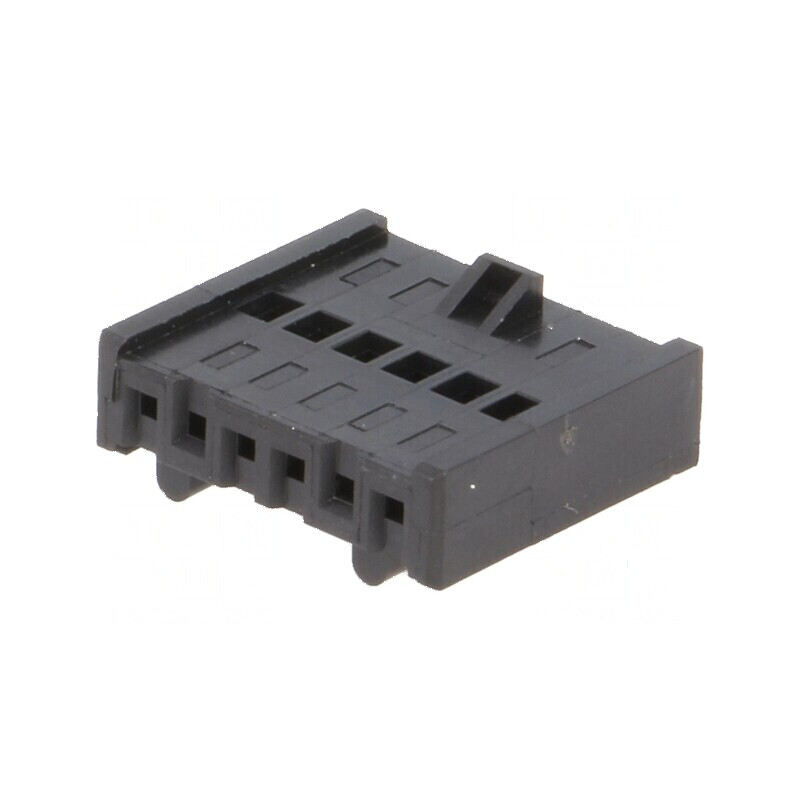 Conector cablu-placă mufă mamă Minimodul 2.5mm 6 PIN drept | Electronic-mag.ro | Componente Electronice