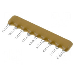 Rezistor multipolar X THT 390Ω ±2% 0,2W 8 rezistori 100V | Electronic-mag.ro | Componente Electronice