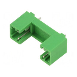 Clemă siguranţe cilindrice THT 5x20mm 6,3A verde | Electronic-mag.ro | Componente Electronice