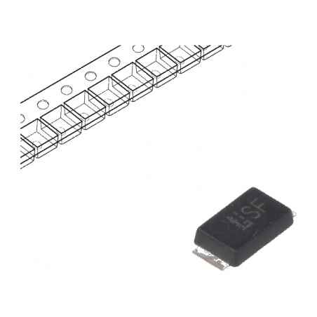 Diodă Schottky SMD 40V 3A M-FLAT - redresor pe rolă/bandă | Electronic-mag.ro | Componente Electronice