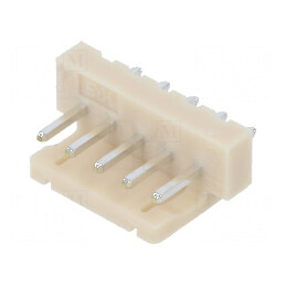 Conector cablu-placă soclu tată DF1 2,5mm PIN 5 THT 250V 3A | Electronic-mag.ro | Componente Electronice