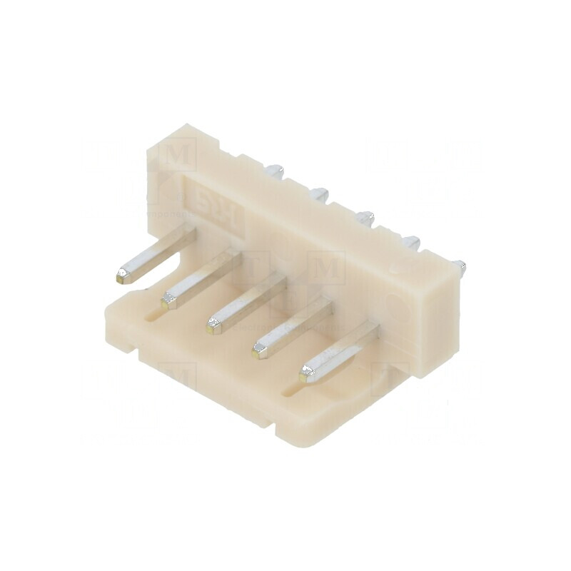 Conector cablu-placă soclu tată DF1 2,5mm PIN 5 THT 250V 3A | Electronic-mag.ro | Componente Electronice