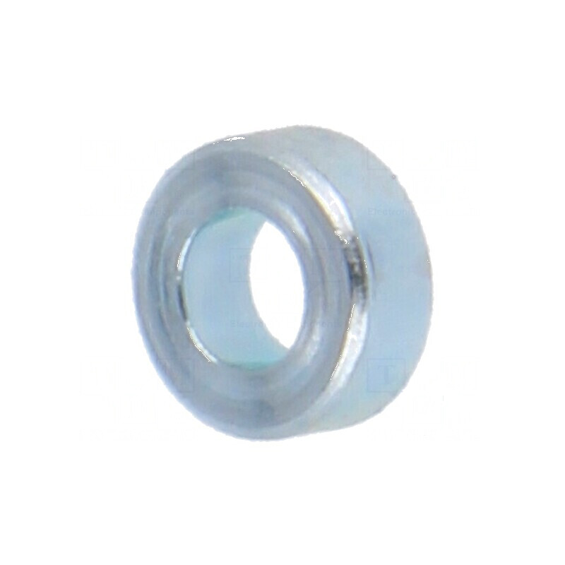 Manșon distanțier cilindric 2mm oțel zincat, Diametru exterior 5mm | Electronic-mag.ro | Componente Electronice