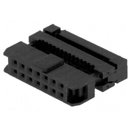 Conector IDC mufă mamă 14 PIN pentru cablu-bandă 1mm | Electronic-mag.ro | Componente Electronice