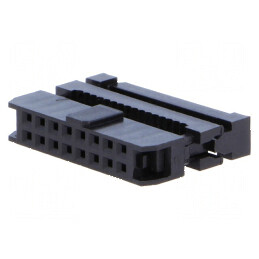 Conector IDC mufă mamă 16 PIN pentru cablu-bandă 1mm | Electronic-mag.ro | Componente Electronice