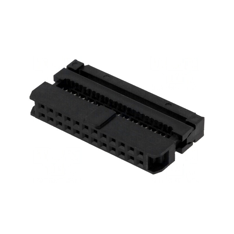 Conector IDC mufă mamă 24 PIN pentru cablu bandă 1mm | Electronic-mag.ro | Componente Electronice