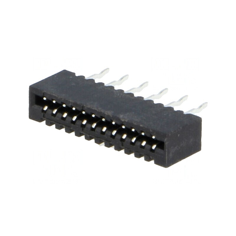 Conector FFC/FPC 12 PIN Non-ZIF THT cositorit 20mΩ | Electronic-mag.ro | Componente Electronice