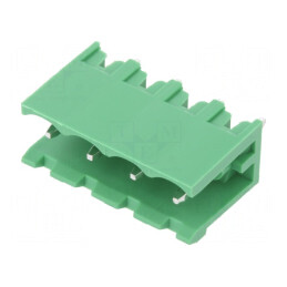 Regletă de conexiuni deconectabilă 5,08mm 4 piste tată | Electronic-mag.ro | Componente Electronice