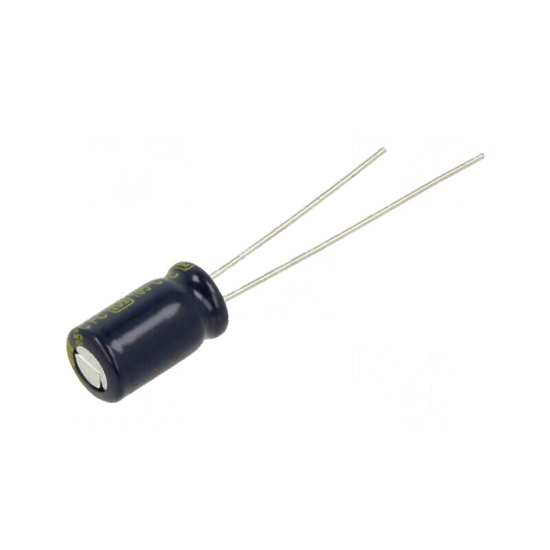 Condensator electrolitic low ESR 82uF 25VDC THT Ø6,3x11,2mm | Electronic-mag.ro | Componente Electronice Condensator electrolitic low ESR 82uF 25VDC THT Ø6,3x11,2mm | Electronic-mag.ro | Componente Electronice