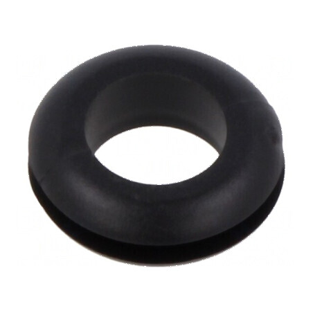 Manșon PVC Øorif.mont 9,5mm Øorif 8mm negru 0÷80°C | Electronic-mag.ro | Componente Electronice