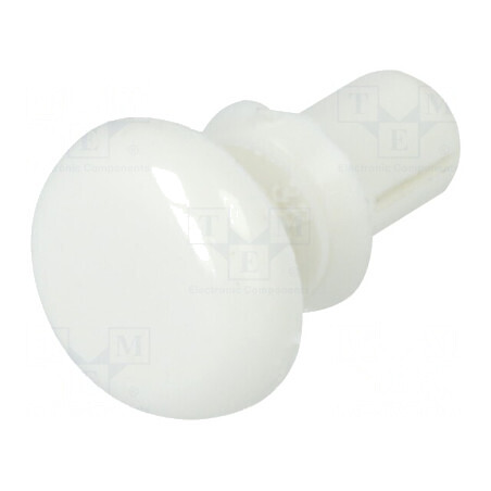 Diblu poliamidă albă 2-3mm UL94V-2 | Electronic-mag.ro | Componente Electronice