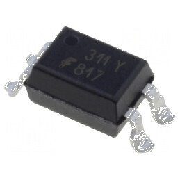 Optocuplor SMD 5kV cu 1 Canal și Ieșire pe Tranzistori, CTR 300-600%@5mA | Electronic-mag.ro | Componente Electronice