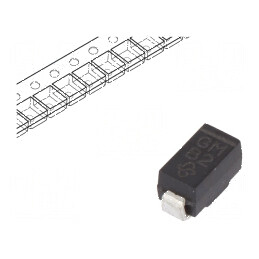 Diodă redresoare SMD 1kV 1A 2us DO214BA Ufmax 1,2V Ifsm 30A | Electronic-mag.ro | Componente Electronice
