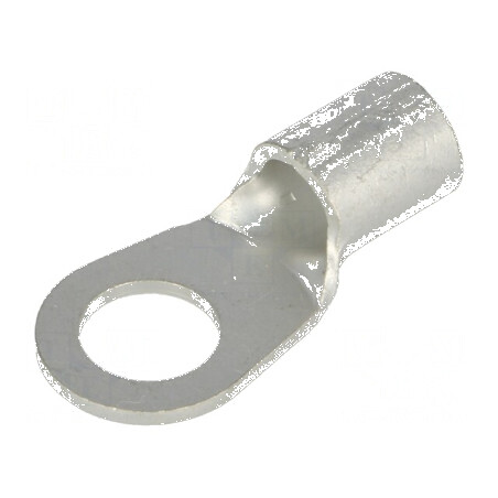 Vârf inelar M8 10-16mm² crimpat neizolat cositorit | Electronic-mag.ro | Componente Electronice