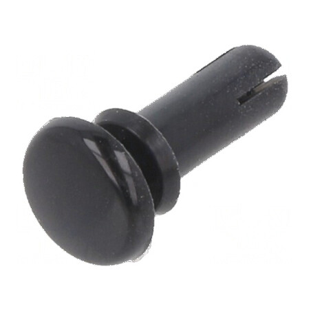 Diblu poliamidă 4mm x 10mm negru | Electronic-mag.ro | Componente Electronice