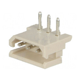 Conector cablu-placă soclu tată Mini-SPOX 2,5mm PIN 3 THT 3A | Electronic-mag.ro | Componente Electronice