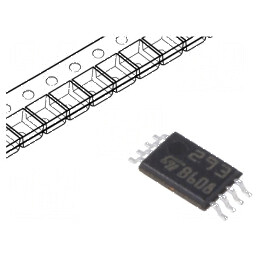 Comparator low-power IC 2 2÷36V SMT TSSOP8 | Electronic-mag.ro | Componente Electronice