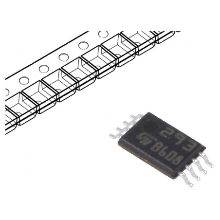 Comparator low-power IC 2 2÷36V SMT TSSOP8 | Electronic-mag.ro | Componente Electronice
