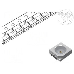 LED SMD RGB 5x5mm 120° 20mA 3,4V 4x1,6mm | Electronic-mag.ro | Componente Electronice
