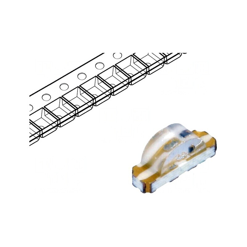 LED SMD 1206 RGB 3.2x1x1.5mm 130° 2-3.8V | Electronic-mag.ro | Componente Electronice