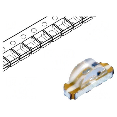 LED SMD 1206 RGB 3.2x1x1.5mm 130° 2-3.8V | Electronic-mag.ro | Componente Electronice