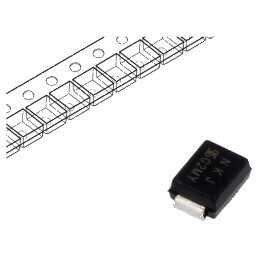 Diodă TVS 600W 150V 3A Bidirecțională SMB Rolă Bandă ±5% | Electronic-mag.ro | Componente Electronice