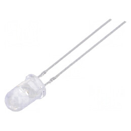 LED 5mm portocalie 22000-25000mcd 15° convex | Electronic-mag.ro | Componente Electronice