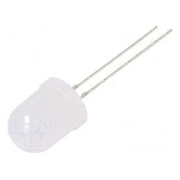 LED galben 10mm 14400-18000mcd 30° convex | Electronic-mag.ro | Componente Electronice