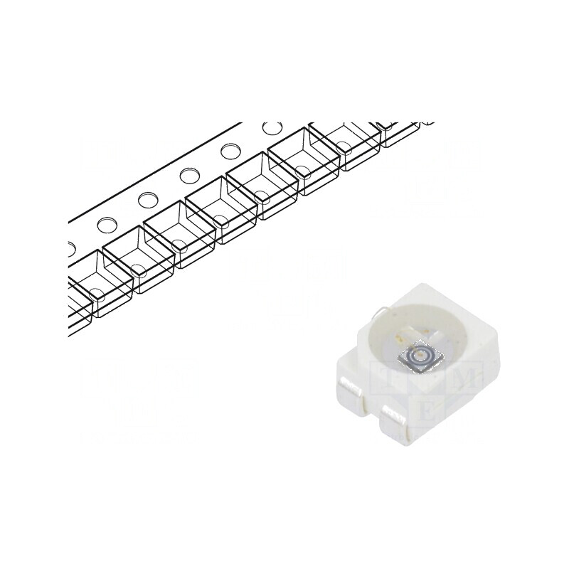 LED SMD 3528 PLCC4 Verde 900mcd 3,5x2,8x1,9mm 120° 5,5÷20V | Electronic-mag.ro | Componente Electronice LED SMD 3528 PLCC4 Verde 900mcd 3,5x2,8x1,9mm 120° 5,5÷20V | Electronic-mag.ro | Componente Electronice