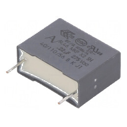 Condensator polipropilenă X2 R46 220nF 18x7,5x13,5mm THT | Electronic-mag.ro | Componente Electronice