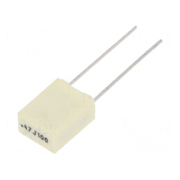Condensator poliester 470nF 63VAC 100VDC 5mm ±5% THT R82 | Electronic-mag.ro | Componente Electronice