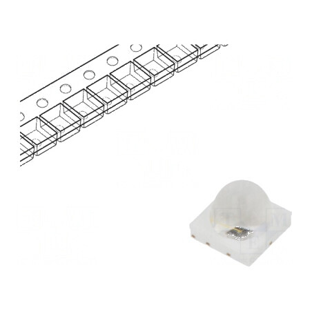 Emiţător IR 830-850nm transparent SMD 280-450mW 40° | Electronic-mag.ro | Componente Electronice