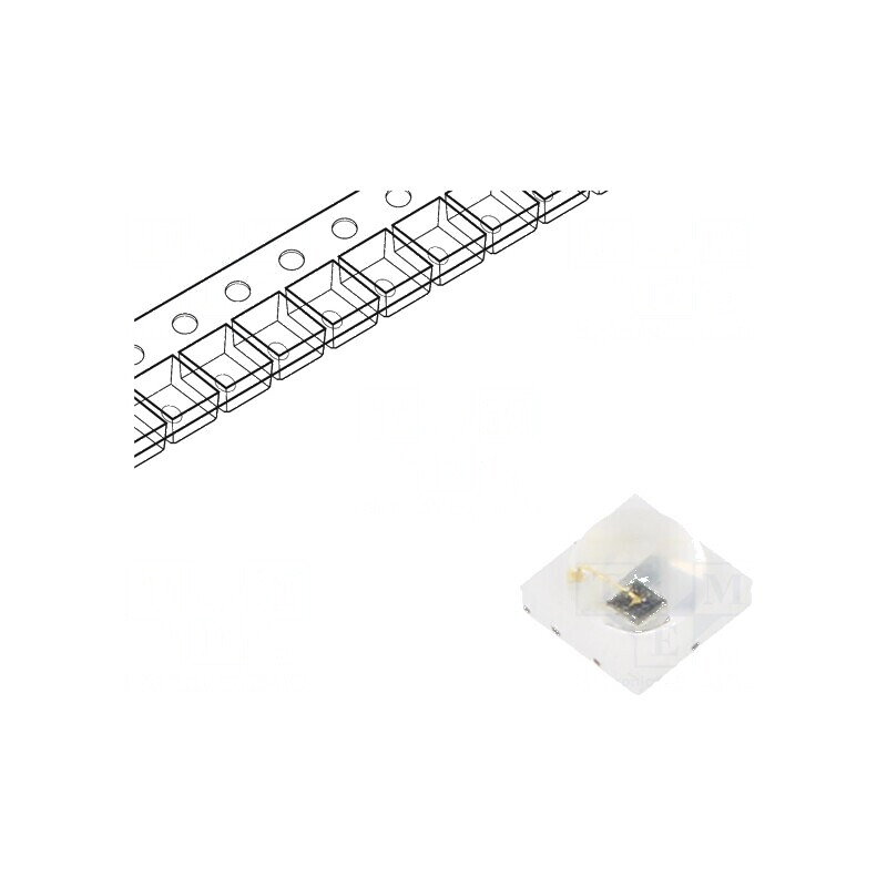 Emiţător IR 830-850nm transparent SMD 224-450mW 100° | Electronic-mag.ro | Componente Electronice