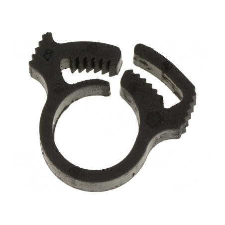 Clipsuri Øbuclă poliamidă neagră 9,3-10,5mm W: 5,9mm UL94HB | Electronic-mag.ro | Componente Electronice
