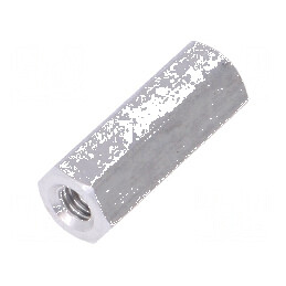 Piuliță distanțieră filetată 15mm M3 hexagonală | Electronic-mag.ro | Componente Electronice