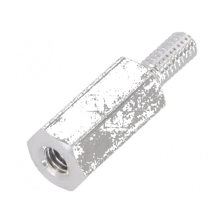 Piuliță distanțieră filetată 10mm M2.5 hexagonală | Electronic-mag.ro | Componente Electronice