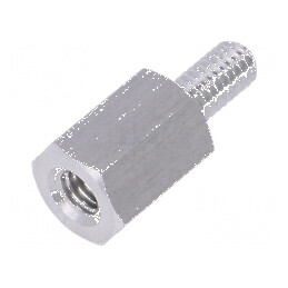 Piuliță distanțieră filetată 8mm M3 | Electronic-mag.ro | Componente Electronice