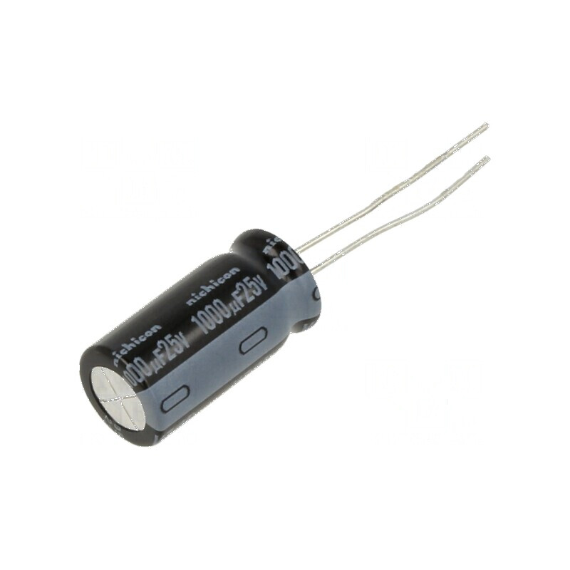 Condensator electrolitic THT 1000uF 25V 10x20mm ±20% | Electronic-mag.ro | Componente Electronice Condensator electrolitic THT 1000uF 25V 10x20mm ±20% | Electronic-mag.ro | Componente Electronice