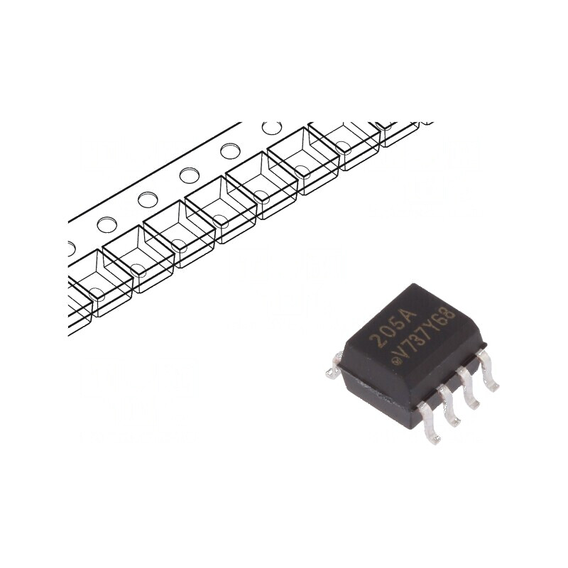 Optocuplor SMD SO8 5kV 70V | Electronic-mag.ro | Componente Electronice Optocuplor SMD SO8 5kV 70V | Electronic-mag.ro | Componente Electronice