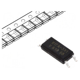 Optocuplor SMD 5kV 80V SOP4L | Electronic-mag.ro | Componente Electronice
