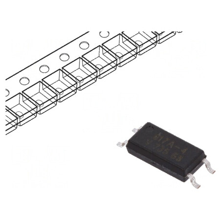 Optocuplor SMD 5kV 80V SOP4L | Electronic-mag.ro | Componente Electronice