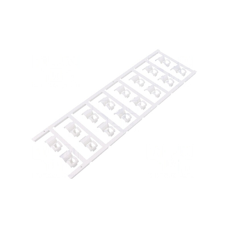 Markere poliamidă 66 albă 3,5÷7mm -40÷100°C clichet SFC | Electronic-mag.ro | Componente Electronice