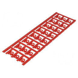 Markere roşii 4÷6mm poliamidă 66 -40÷100°C clichet SFC | Electronic-mag.ro | Componente Electronice