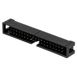 Conector IDC soclu tată 40 PIN THT aurit 2,54mm | Electronic-mag.ro | Componente Electronice