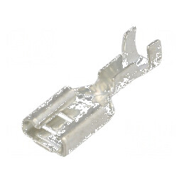 Terminal plat 4,8mm mamă 0,5÷1mm² crimpat pe cablu | Electronic-mag.ro | Componente Electronice