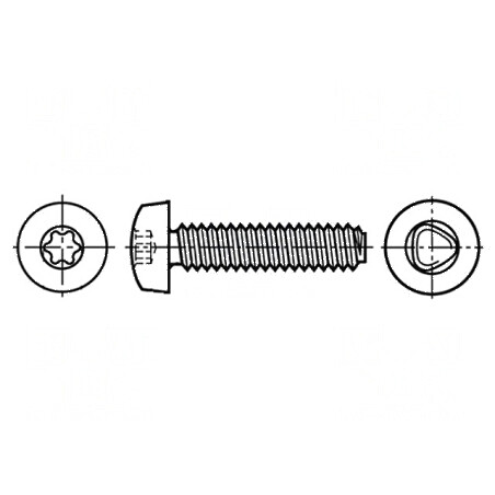 Şurub metal 4x12 Torx® TX20 cap rotund 8mm | Electronic-mag.ro | Componente Electronice