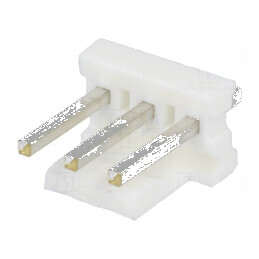 Conector cablu-placă soclu tată MTA-156 3,96mm 3 PIN THT | Electronic-mag.ro | Componente Electronice