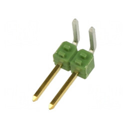 Conector AMPMODU MOD II tată 2 pini THT | Electronic-mag.ro | Componente Electronice